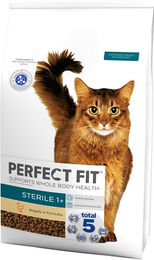 Perfect Fit Trockenfutter Sterile 1+ Huhn für ausgewachsene sterilisierte Katzen 7 kg - 7 kg – Bild 1 von 8