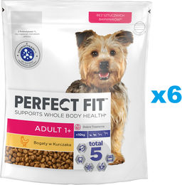 Perfect Fit Trockenvollnahrung Huhn für adulte Hunde kleiner Rassen 6x825g ohne Farb- und Aromastoffe - 6 x 825 g – Bild 1 von 3