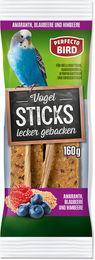 Perfecto Bird Sticks mit Amaranth, Blaubeere und Himbeere für Wellensittiche, Kanarienvögel, Nymphensittiche und Großsittiche 160 g – Bild 1 von 1