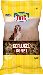 Perfecto Geflügelbones Hundesnacks mit Geflügel für erwachsene Hunde 11 x 150g – Bild 1 von 1