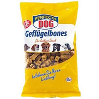 Produktbild von Perfecto Hund Belohnungssnack Geflügelbones für Adult 150g