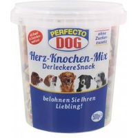 Produktbild von Perfecto Hundesnack Herz-Knochen-Mix ohne Zucker 500g