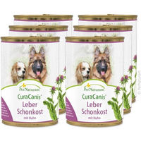 Produktbild von PerNaturam CuraCanis Hund Nassfutter Schonkost mit Leber für die Verdauung 2400g