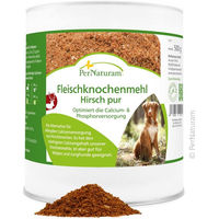 Produktbild von PerNaturam Fleischknochenmehl Hirsch pur Mineralfutter und Gelenk-Supplement für alle Tierarten und Altersstufen 500g