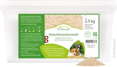 PerNaturam Fleischknochenmehl Mineralfutter für alle Altersstufen 1000g – Bild 1 von 2