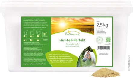 PerNaturam Huf-Fell Perfekt Ergänzungsfutter für Haut, Fell und Hufe 2,5kg – Bild 1 von 2
