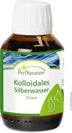 PerNaturam Kolloidales Silberwasser in Braunglas – Bild 1 von 2