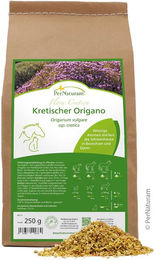 Produktbild von PerNaturam Kretischer Oregano Ergänzungsfutter zur Unterstützung von Verdauung und Atemwegen 250g
