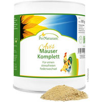 Produktbild von PerNaturam Mauser-Komplett AVIS Geflügel Futter zur Unterstützung von Gefieder und Haut für Vögel 1 kg