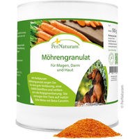 Produktbild von PerNaturam Möhrengranulat mit Vitaminen zur Unterstützung der Verdauung und des Magen-Darm-Traktes 500g