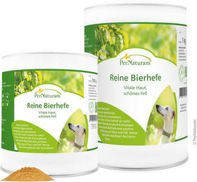 PerNaturam Reine Bierhefe für Hunde als Pulver zur Unterstützung von Haut, Fell und Verdauung 1000g – Bild 1 von 2