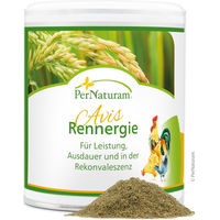 Produktbild von PerNaturam Rennergie AVIS Aufbaufutter für Geflügel wie Huhn und Taube zur Unterstützung des Muskelaufbaus 1000g