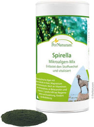 Produktbild von PerNaturam Spirella Mikroalgen-Mix Hund Vegan Nahrungsergänzung Pulver 200g