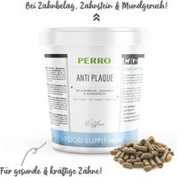 Produktbild von PERRO AntiPlaque Zahnpflege-Snack Kaltgepresste Pellets für Hunde 750g