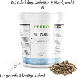 Produktbild von PERRO AntiPlaque Zahnpflege-Snack Kaltgepresste Pellets für Hunde 750g