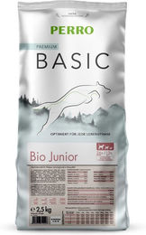 Produktbild von PERRO Basic Bio Junior Trockenfutter für Welpen mit Geflügel und Sensitive Eigenschaften