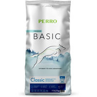 Produktbild von PERRO Basic Classic Trockenfutter für Hunde Adult Geflügel und Fisch 14,5 kg