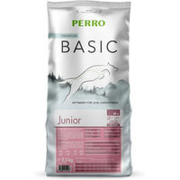 Produktbild von PERRO Basic Junior Trockenfutter für Welpen mit Geflügel und Kroketten