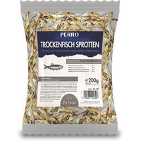 Produktbild von PERRO Belohnungssnack Monoprotein Fisch Sprotten für Hunde und Katzen 200g