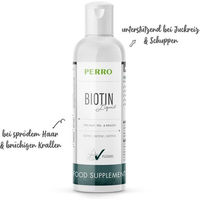 Produktbild von PERRO Biotin Spezial Haut-Fell-Supplement für Hunde 250 ml