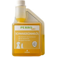Produktbild von PERRO Care Schwarzkümmelöl kaltgepresstes Öl für Hunde