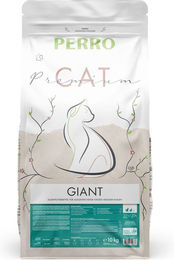Produktbild von PERRO Cat Premium Giant Trockenfutter für erwachsene Katzen mit Geflügel glutenfrei 1000g