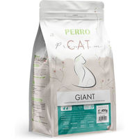 Produktbild von PERRO Cat Premium Giant Trockenfutter für erwachsene Katzen mit Geflügel glutenfrei 400g
