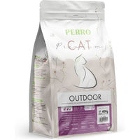 Produktbild von PERRO Cat Premium Outdoor Trockenfutter für Katzen Adult Geflügel Glutenfrei 400g