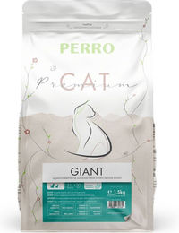 Produktbild von PERRO Cat Premium Trockenfutter für Katzen Adult Geflügel Glutenfrei 1000g
