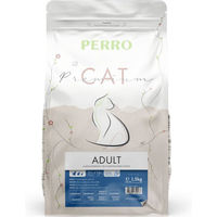 Produktbild von PERRO Cat Premium Trockenfutter für Katzen Adult Geflügel und Fisch Glutenfrei Sensitive 1kg