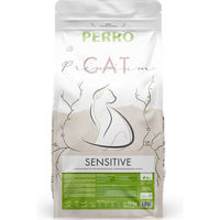 Produktbild von PERRO Cat Premium Trockenfutter Sensitive Geflügel und Fisch für erwachsene Katzen glutenfrei 1kg