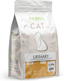 Produktbild von PERRO Cat Premium Trockenfutter Urinary Diätfutter für erwachsene Katzen 400g