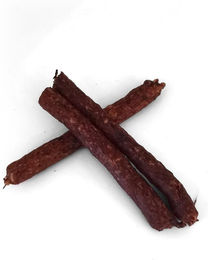 Produktbild von PERRO Dörrfleisch-Sticks für Hunde mit Pferd Huhn und Rind getreidefrei und glutenfrei monoprotein