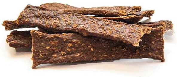 Produktbild von PERRO Entenfleischstreifen Trockenfleisch Kauartikel für Hunde getreidefrei und hypoallergen