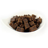 Produktbild von PERRO Fleisch Softies Strauß Trainingssnack für Hunde getreidefrei und glutenfrei 200g