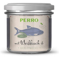 Produktbild von PERRO Geniesser Glas Set Nassfutter für Katzen mit Fisch, Geflügel, Lamm, Rind und Huhn getreidefrei und glutenfrei