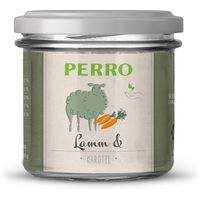 Produktbild von PERRO Geniesser Glas Set Nassfutter für Katzen mit Fisch Geflügel Lamm und Rind getreidefrei glutenfrei sensitive Haut & Fell 6x 200g