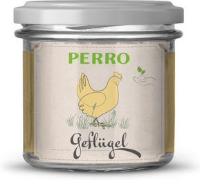 PERRO Geniesser Glas Set Nassfutter für Katzen mit Fisch, Geflügel, Lamm und Rind getreidefrei und glutenfrei – Bild 1 von 3