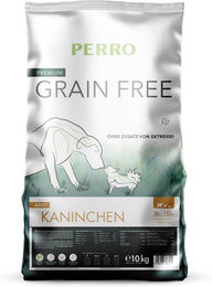 Produktbild von PERRO Grain Free Adult Hundetrockenfutter Kaninchen Getreidefrei Monoprotein