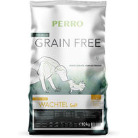 Produktbild von PERRO Grain Free Adult Mini Wachtel Soft Getreidefreies Trockenfutter für kleine Hunde 1000g