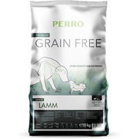 Produktbild von PERRO Grain Free Senior Hundetrockenfutter Lamm Getreidefrei Light 1000g