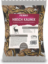 PERRO Hirsch Kaumix Kausnack für Hunde getreidefrei und glutenfrei 1000g – Bild 1 von 1