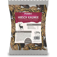 Produktbild von PERRO Hirsch Kaumix Kausnack für Hunde getreidefrei und glutenfrei 1000g