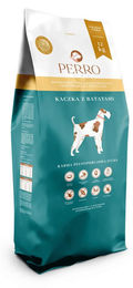 PERRO Hundetrockenfutter Ente mit Süßkartoffeln 12kg – Bild 1 von 1
