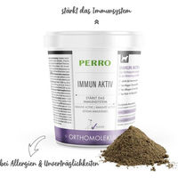 Produktbild von PERRO Immun Aktiv Nahrungsergänzung zur Immunstärkung und Magen-Darm-Unterstützung für Hunde