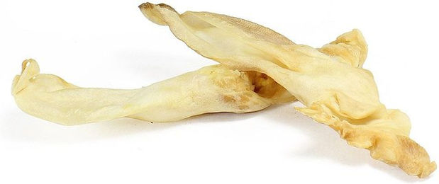 Produktbild von PERRO Kaninchenohren Monoprotein Kausnack für Welpen und kleine Hunde