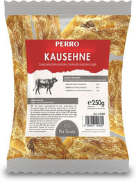 Produktbild von PERRO Kausehne Rind Naturkauartikel Monoprotein Hypoallergen 200g