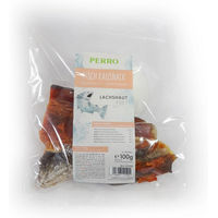 Produktbild von PERRO Kausnack Lachs Filet für Hunde Monoprotein ohne Zusatzstoffe 100g