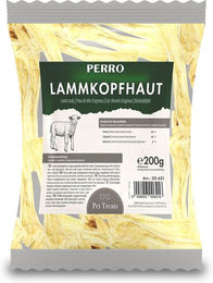 PERRO Kausnack Lammkopfhaut für Hunde monoprotein, getreidefrei und glutenfrei, 1000g – Bild 1 von 1