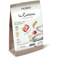 Produktbild von PERRO La Cuisine Hundefutter Getreidefrei und Glutenfrei mit Monoprotein Schwein Truthahn Rind und Wildschwein 760g